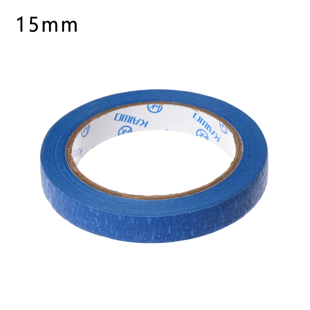 15mm Новинка, 50 м, желтая Маскировочная лента, автомобильная наклейка, клей, сделай сам, картина, бумага для художника, Декор, ремесло, общего назначения, сделай сам, аксессуары для рукоделия - Цвет: 15mm