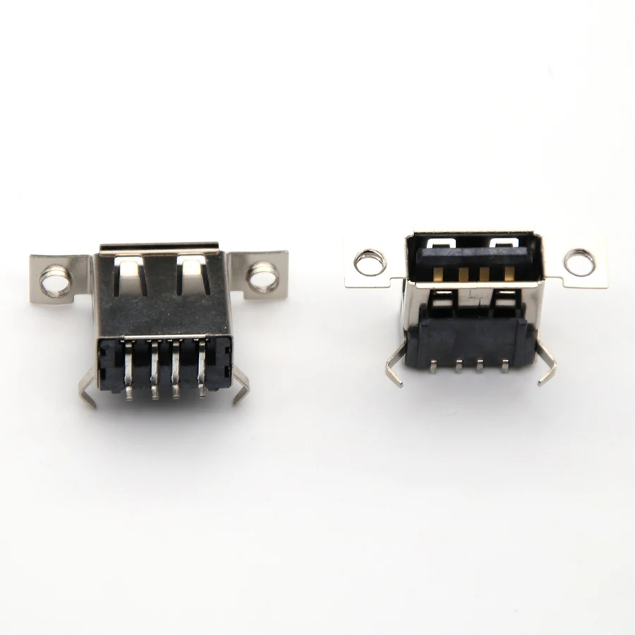 50 шт. Высокое качество Micro USB 2 0 Женский 4 контактный разъем шпильки для зарядки с