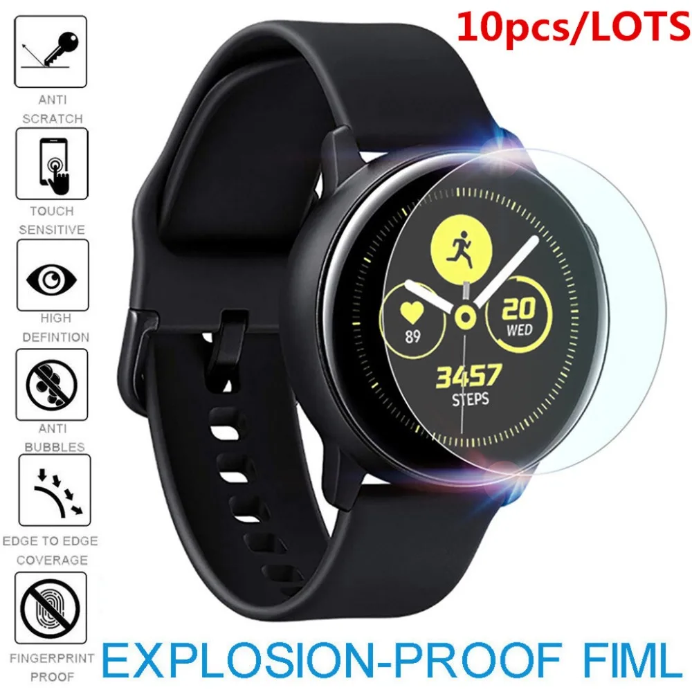 Защитная пленка для экрана Samsung Galaxy Watch Active 10 упаковок 40 мм Противоударная нано