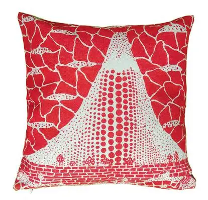 2 Японский стиль простой современный Yayoi Kusama Подушка модель наволочка с рисунком дома домашний зал декоративная наволочка для подушки наволочка - Цвет: 2