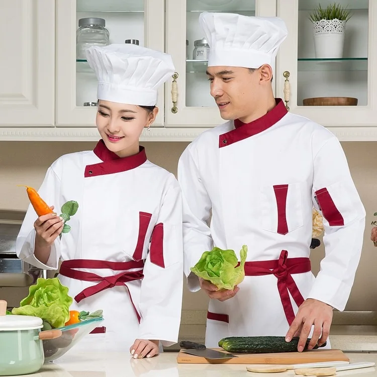 Новое поступление куртка шеф-повара одежда для кухни взрослых с длинными