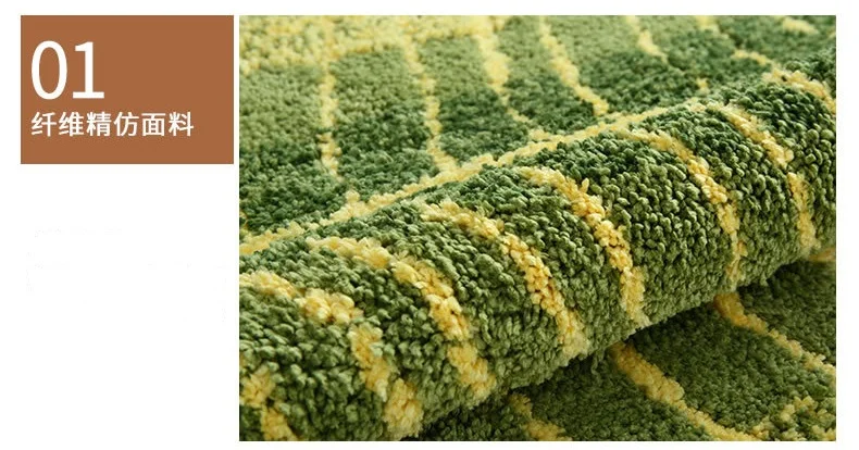 2018 новый высококачественный удобный большой зеленый коврик в форме листа