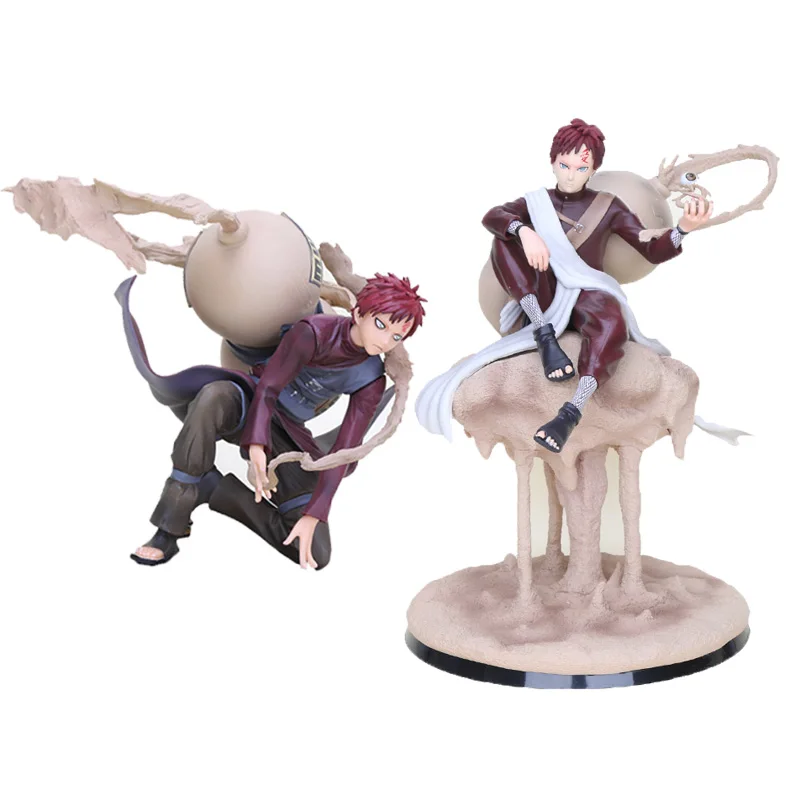 22 см Наруто фигурка Наруто повязка на голову Sabaku no Gaara GK фигурка Гаара ПВХ Коллекционная модель игрушки наруто Shippuden