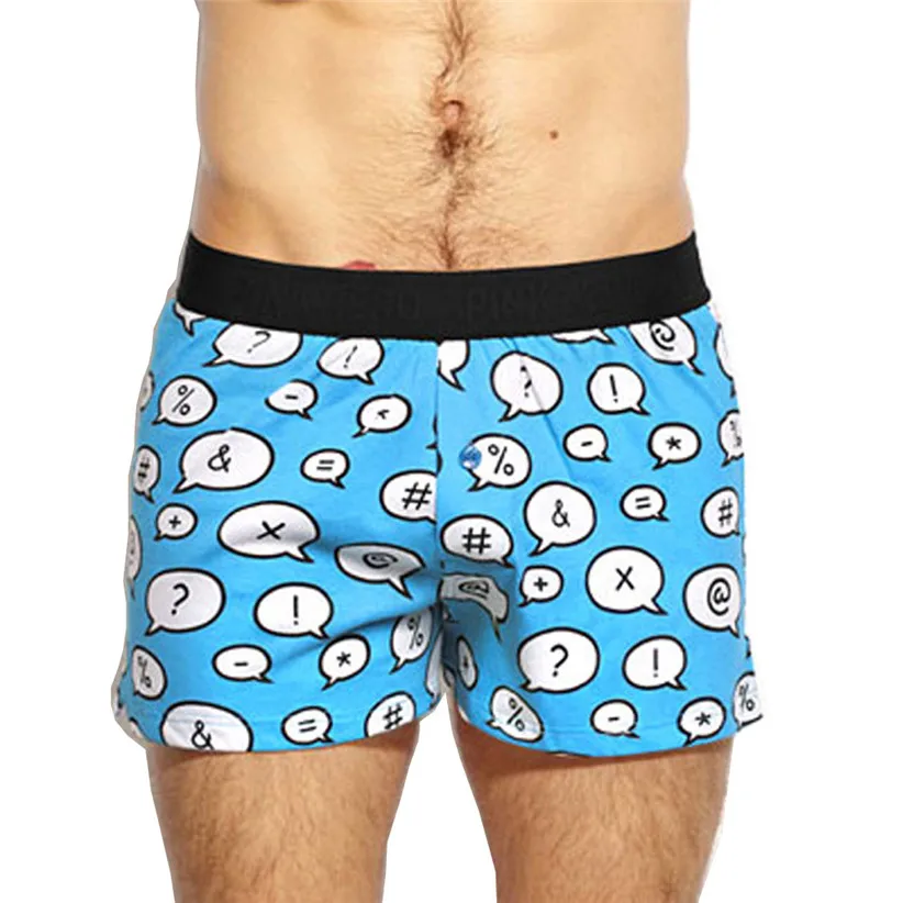Pink Heroes Cueca, мужские милые синие и красные хлопковые боксеры, нижнее белье, повседневные пляжные шорты, трусы, трусики, дропшиппинг, fed30