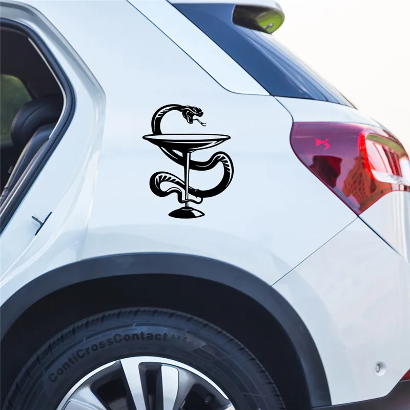 Medicine символ змея автомобиль Стикеры мотоциклетные виниловая наклейка кузова