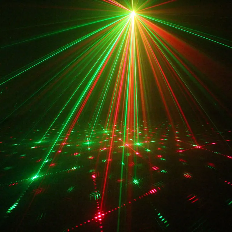 Лазерный проектор мини огни для вечеринки диско шар освещение и музыка дома