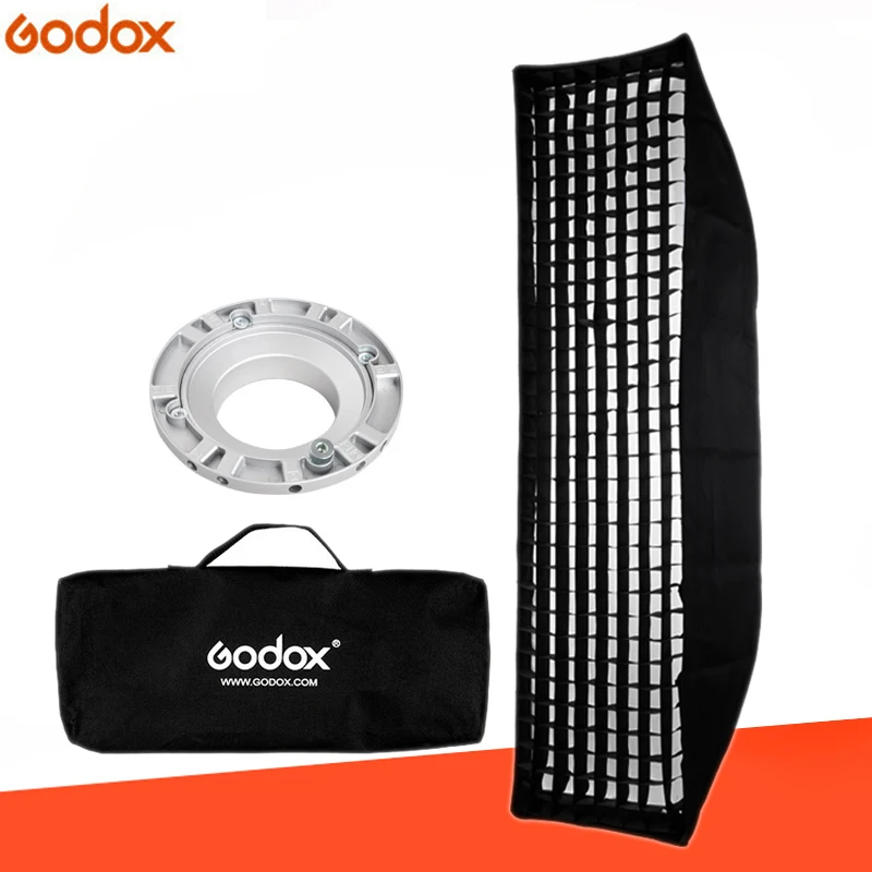 Софтбокс Godox FW22 * 90 22x90 см 9 &quotx 35&quot портативный прямоугольный сотовый софтбокс с