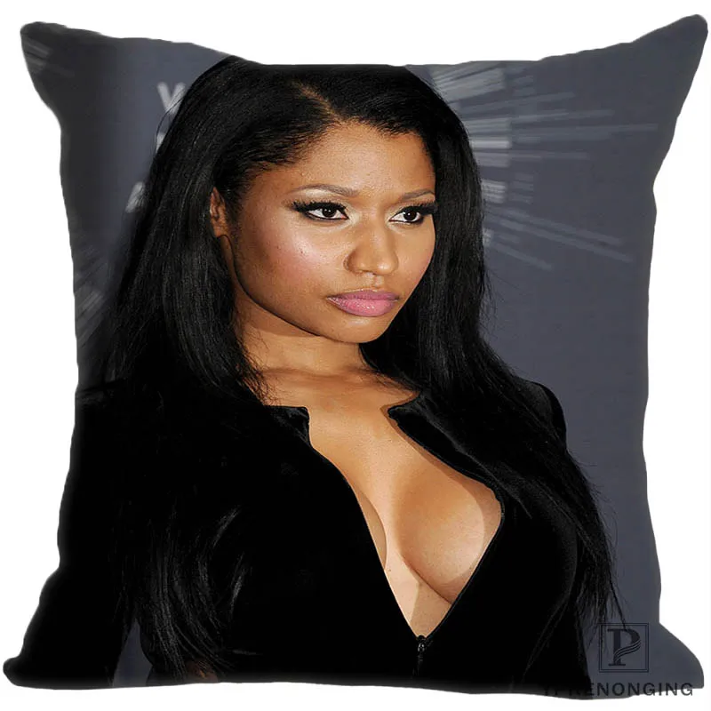 На заказ Nicki Minaj квадратная Наволочка на заказ на молнии чехол для подушки 35X35,40x40,45x45 см(одна сторона) 180522-02-17 - Цвет: Square Pillowcase