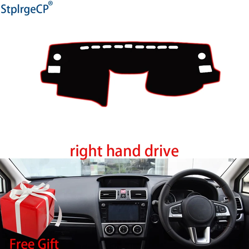 

Car Dashboard Cover Mat for SUBARU XV 2011 2012 2013-2017 Right Hand Drive Dashmat Pad Dash Mat Covers Dashboard Accessories