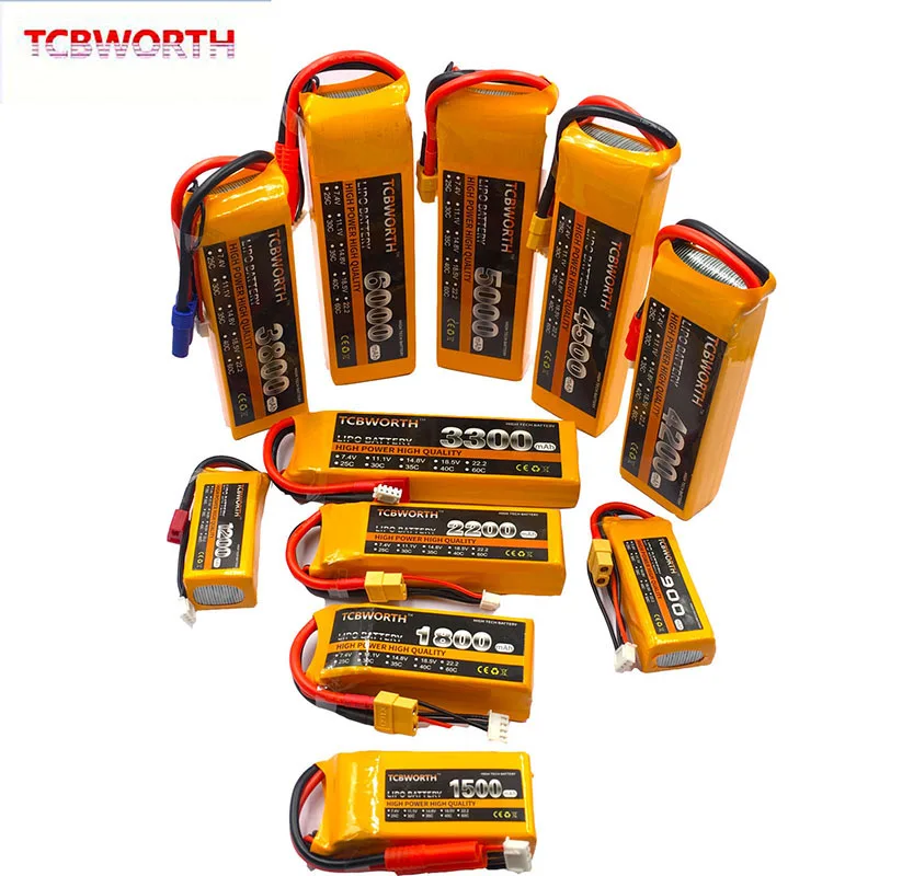 

3S RC Drone LiPo Battery 3S 11.1V 4500mAh 40C Burst 80C Batteries 3S for RC Airplane Boat Car Helicopter Quadrotor Aircraft