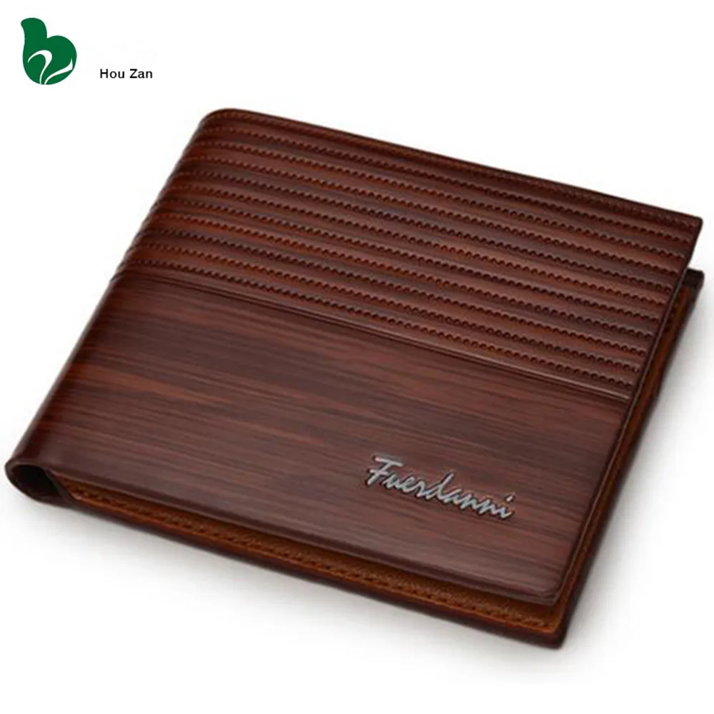 Short Slim Leather Men Wallets Luxury Brand Male Purses Cuzdan Dollar Price Business Credit Card Holder Bifold Coin Pocket Walet | Багаж и