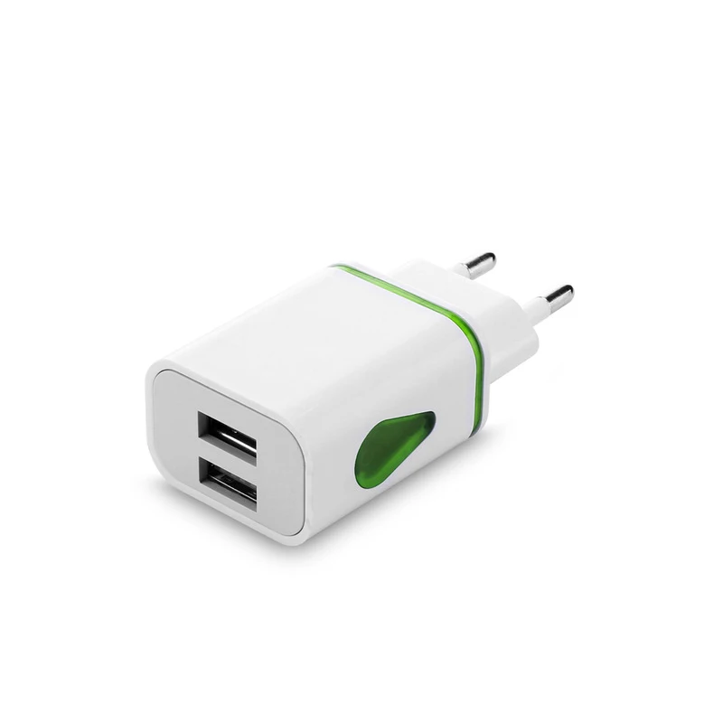 Двойной USB EU зарядное устройство для Huawei P30 Lite P20 P10 Plus Mate 20 20X Honor V20 V10 10 9 8C 8X 8A