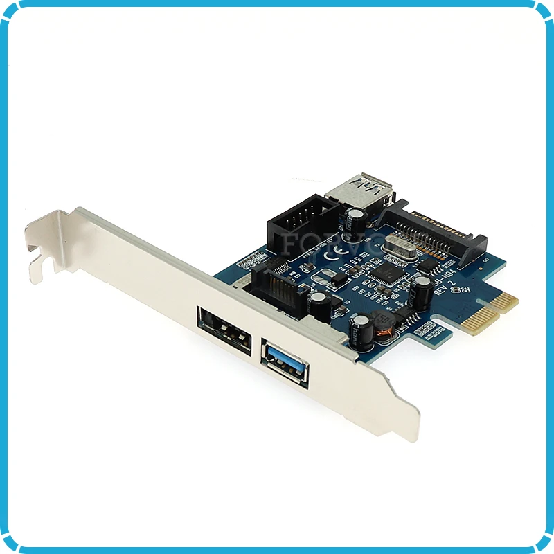 Внешний USB 3 0 порт питания eSATA Внутренний 9pin заголовок PCIe карта с 15pin SATA разъем