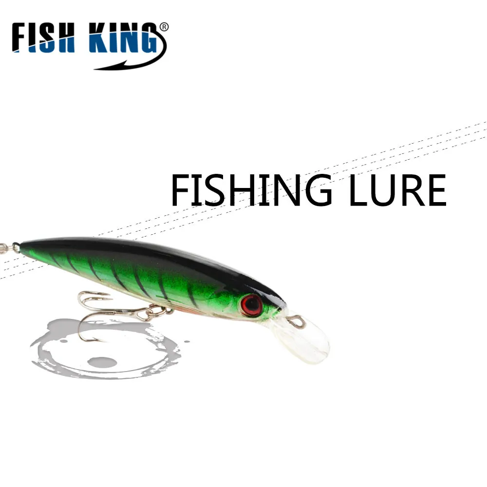 FISH KING 1 шт. 11 см и 13 4 г длинная кастинговая Новая модель 10 цветов рыболовные