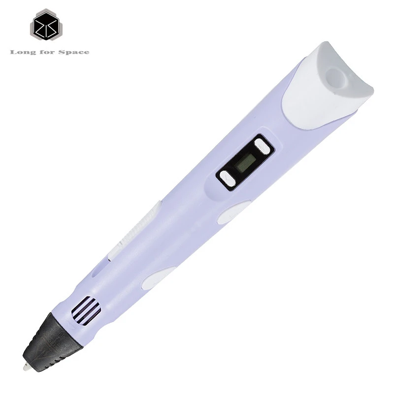 Дудлинга 3D ручка для печати и рисования с OLED Экран детский подарок