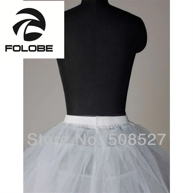 Горячая Распродажа в наличии белые свадебные аксессуары Нижняя юбка для девочки
