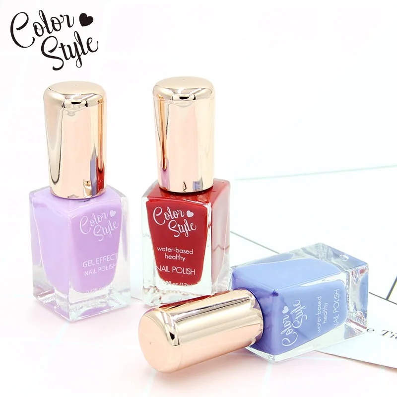 Лак для ногтей на водной основе может удаляться путем пилинга окружающей среды