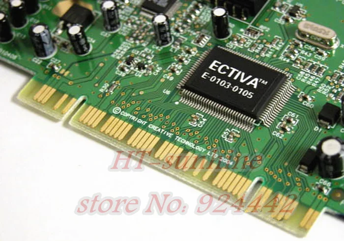 Оригинальная звуковая карта PCI 5 1 TP0033 2 шт./лот|sound card 5.1 pci|card pcicard |