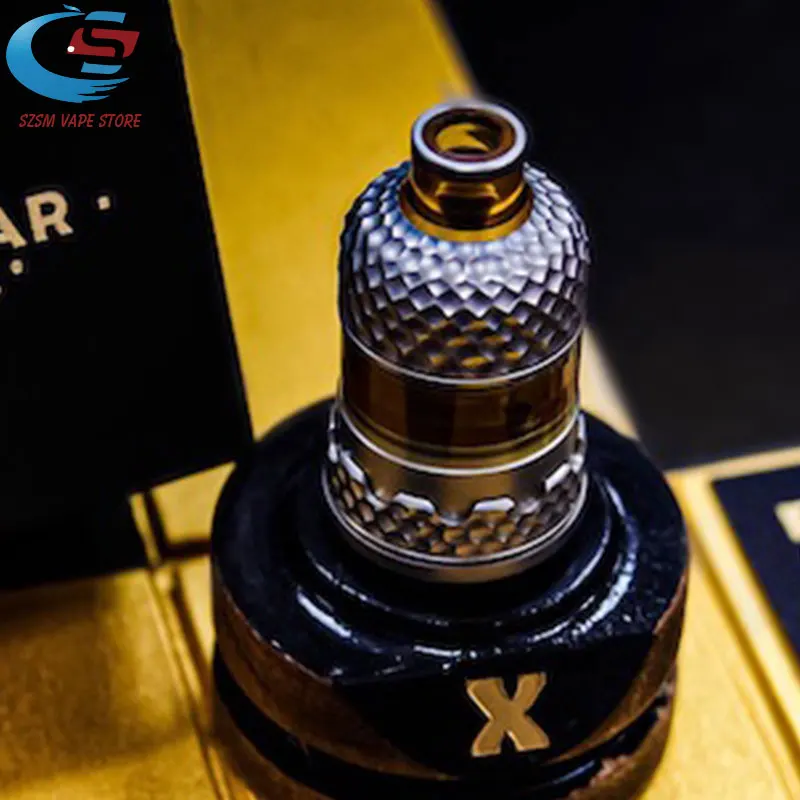 Новейший Hussar Project X The End style RTA 2 мл 316SS 22 мм испаритель Регулируемый воздушный поток