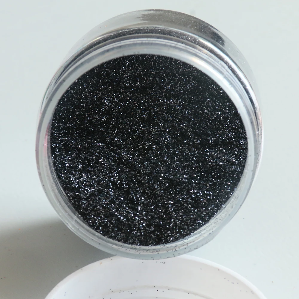 50 г цвет 28 черный блестящий порошок пигмент блестки художественное украшение для