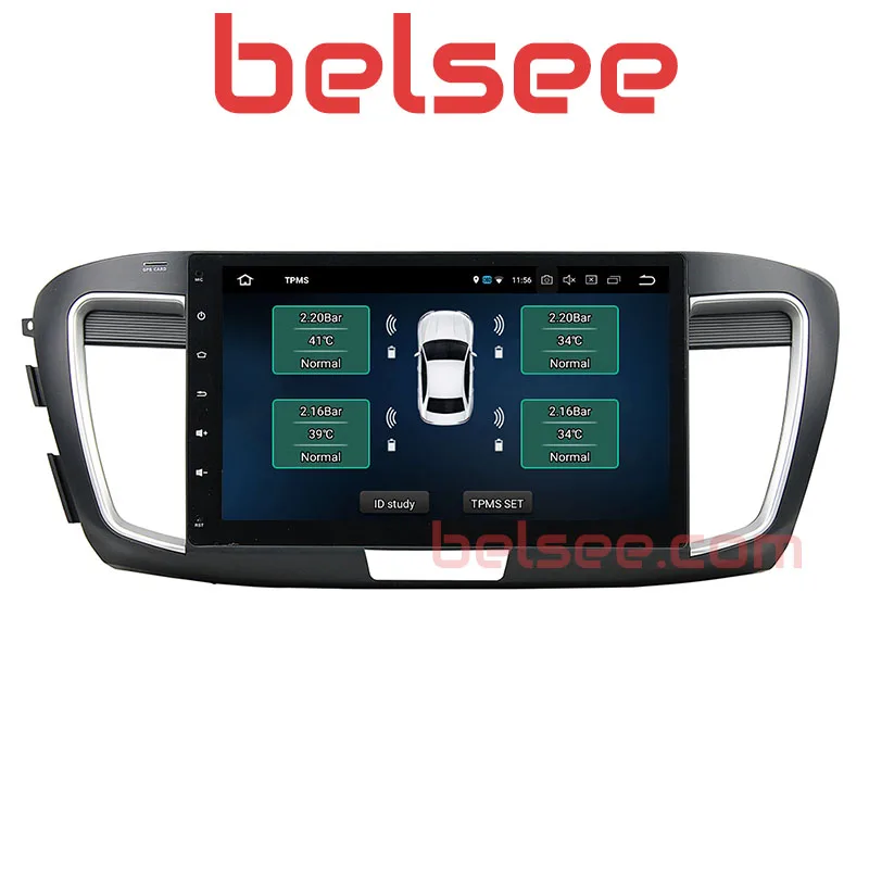 Belsee для Honda Accord 9th 2013- автомобильный стерео Android 8,0 Радио 8 ядерный 4 ГБ gps головное устройство Авторадио Аудио мультимедийный плеер BT