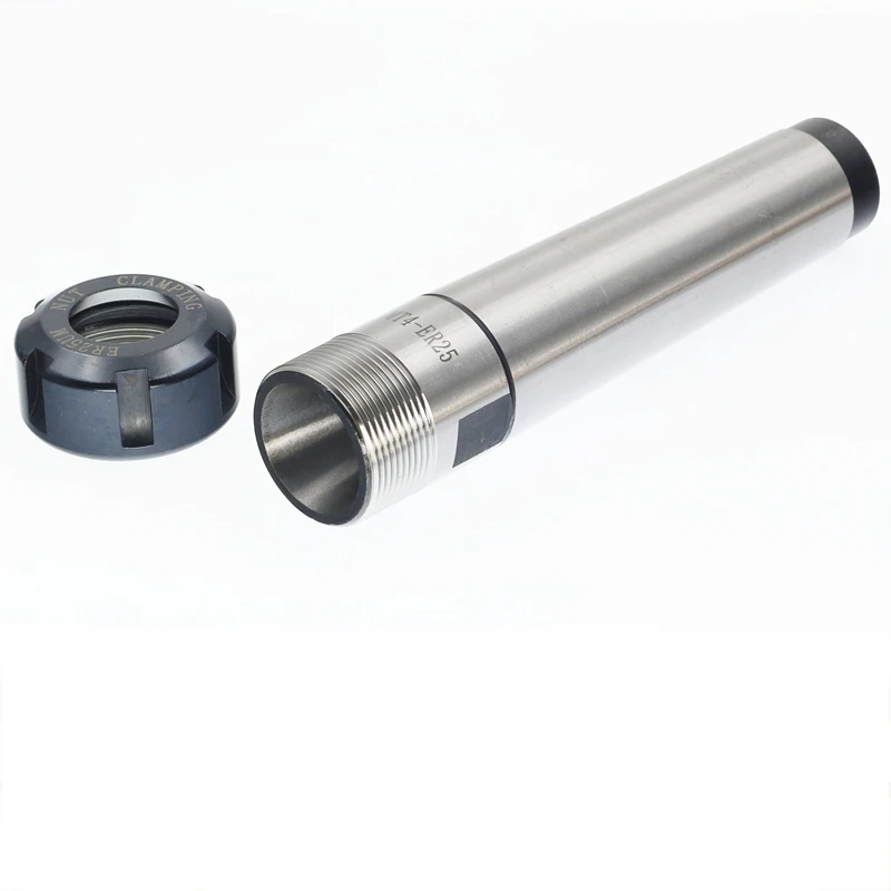 

9pcs spring collet +MT4 ER25 M16 Collet chuck handle 4# Morse Cone Milling Taper MT4 Toolholder Clamp CNC part MTB4 ER25um