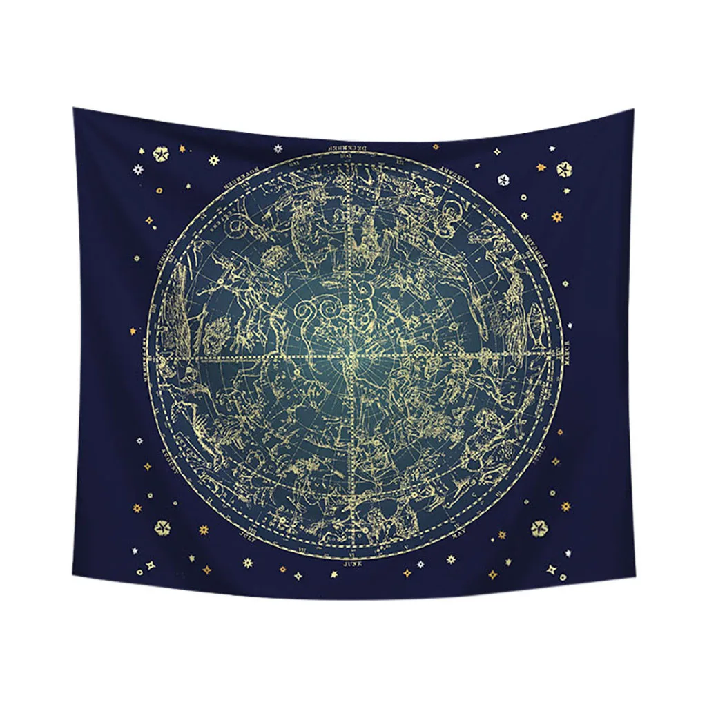 2019 Новый Sun Moon психоделический гобелен Небесный индийский солнцезащитный хиппи