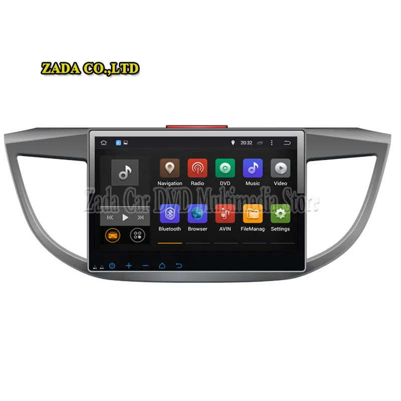NaviTopia 10 1 дюймов Octa Core 4 ГБ Android 8 0/Android 7 автомобиль DVD gps для HONDA CRV 2012 Поддержка