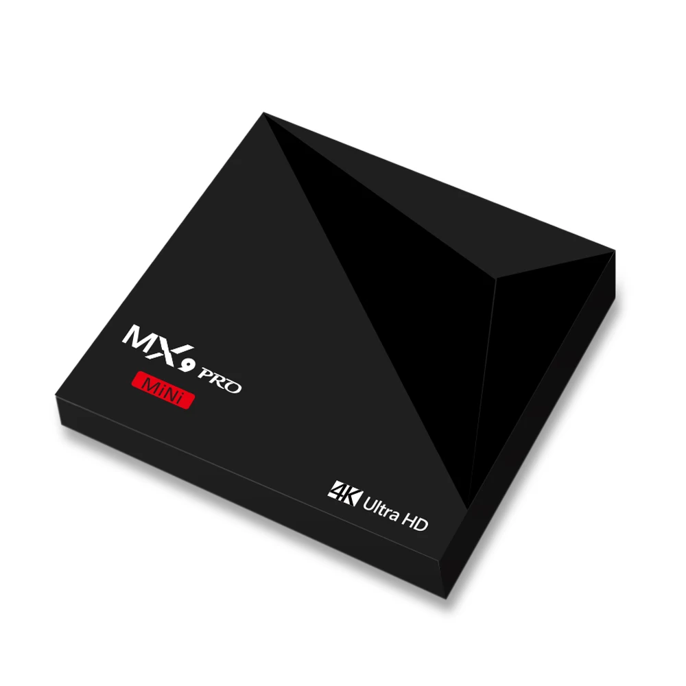 MX9 PRO Mini Smart Android 7 1 ТВ коробка RK3328 4 К ultra HD г DDR3 8 eMMC AM8189 WI FI PK TX3 X96|ТВ-приставки и