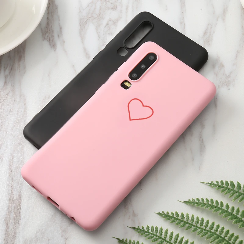 С милым принтом «любящее сердце» TPU силиконовый чехол для huawei Honor 10 5A 5C 5X 6A 6X 7X 8A 8C 8X Max 8 9 Lite 9i Примечание 10 играть V10 V8 V9