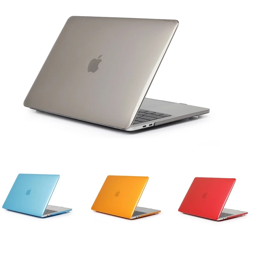 Кристально чистый чехол для ноутбука Cvoer + клавиатуры только Apple Macbook Pro 13 Not Touch Bar
