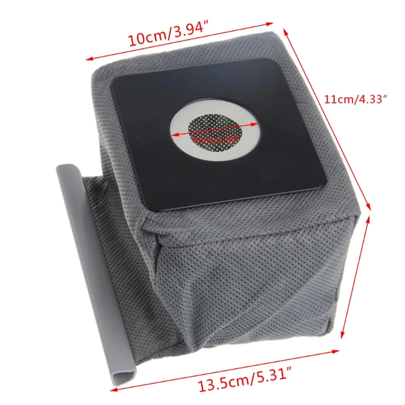 

Practical Vacuum Cleaner Bag Non Woven Hepa Environmental 11x10cm For V3700SER