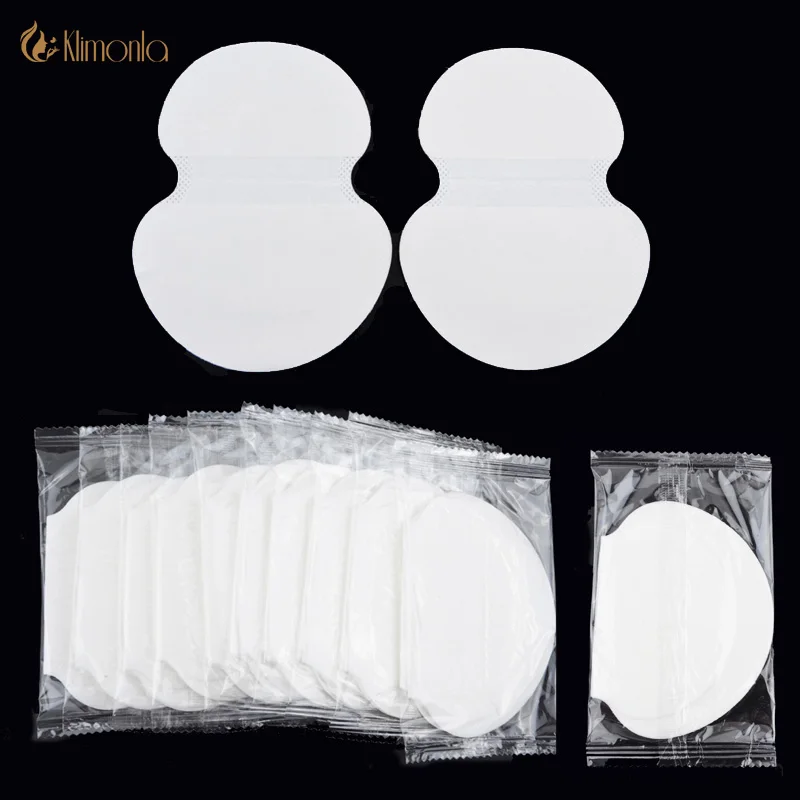 

200Pcs=100Pairs Summer Deodorants Underarm White Sweat Pads Dress Clothing Perspiration Pads For Women Absorbing Pad For Armpits