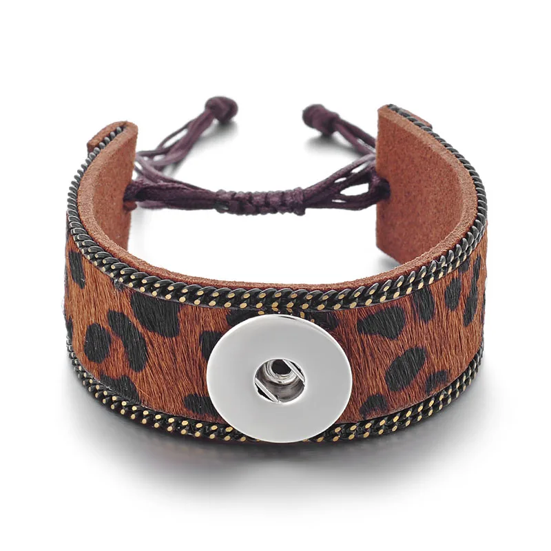 10 шт./лот,, эластичный браслет Vocheng Ginger Snap, очаровательный браслет с кристаллом для 18 мм, кнопка оснастки, ювелирное изделие, NN-635* 10 - Окраска металла: NN-438