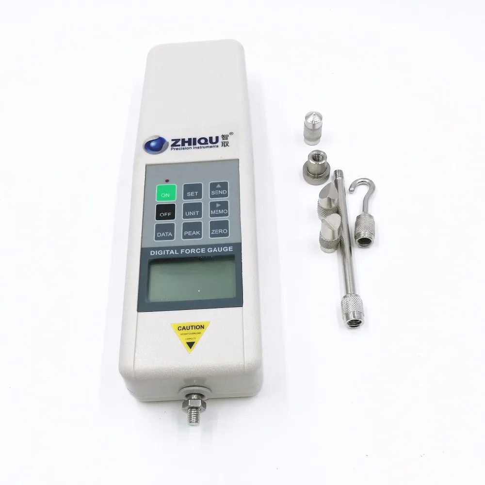 Цифровой измеритель силы нажимного тяги HP 500 50 кг динамометр с RS232|force gauge|digital force