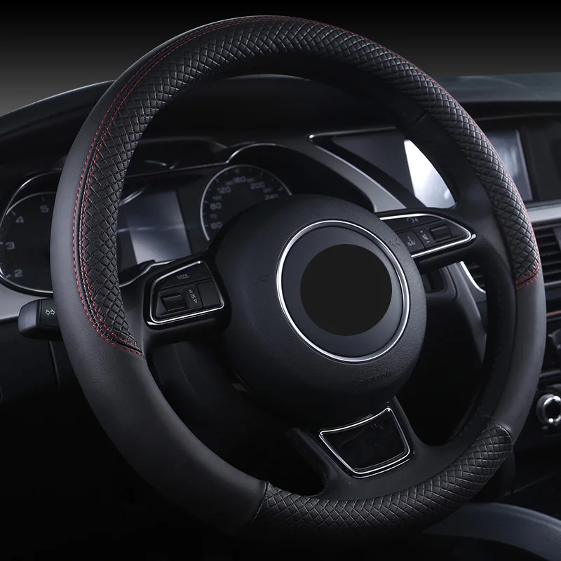 38 см чехол для руля из кожи на ощупь микро волоконный кожаный крутой летний