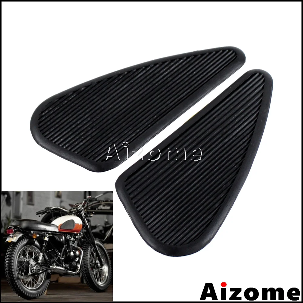 Подтяжки для Кафе Racer Tank винтажные боковые панели Honda Yamaha Suzuki Kawasaki газовый бак