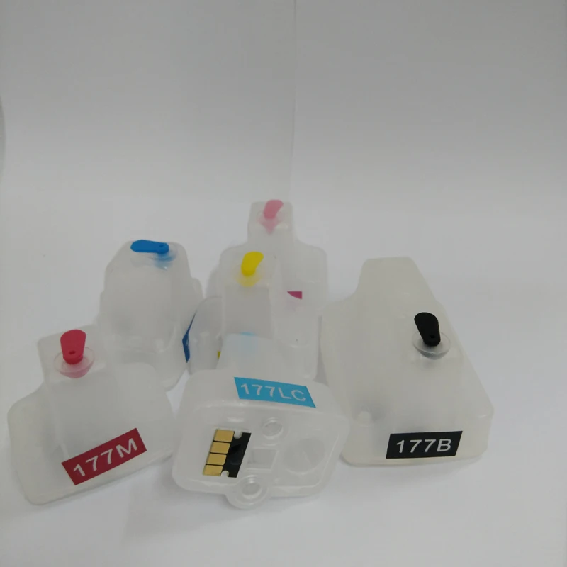 Картридж с чипом для принтера HP 177 3310 C5100 C5140 C5183 C6270 C6280 C6180|refillable cartridges|compatible cartridgeshp