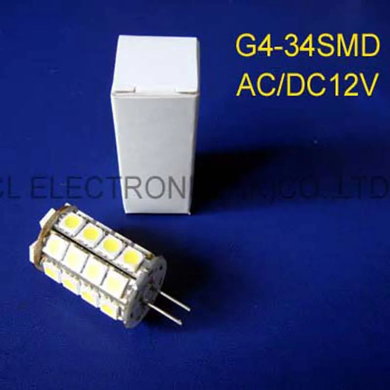 

AC/DC12V G4 bulb, 5050 3 chips 12V G4 led lamp (free shipping 100pcs/lot)