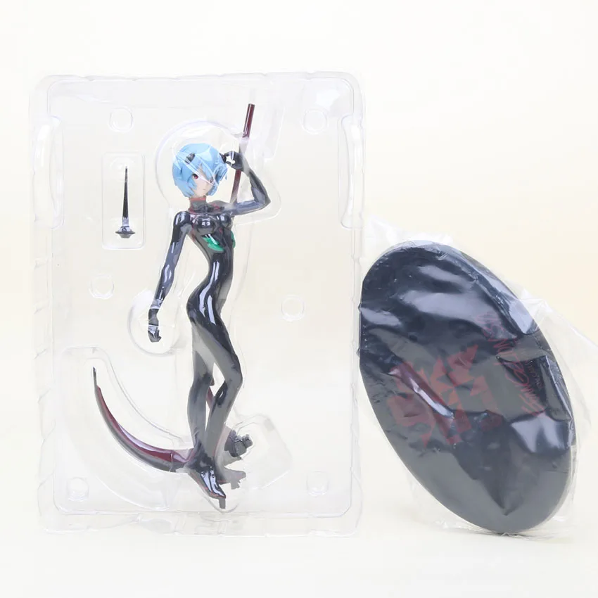 21 см Evangelion EVA Ayanami Rei черный Plugsui ПВХ фигурку Коллекция модель игрушки с коробкой