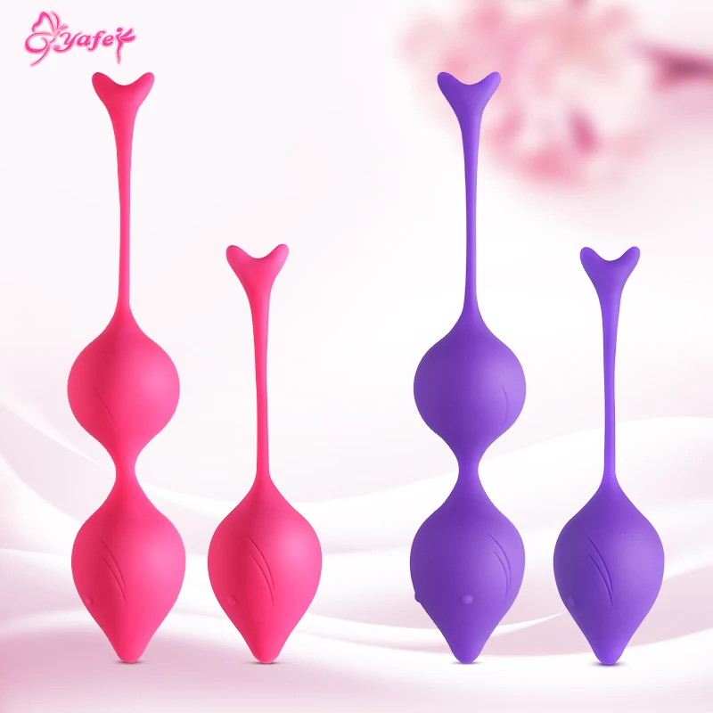 Силиконовый шарик кегеля для женщин тренировочный укрепления мышц влагалища Бен