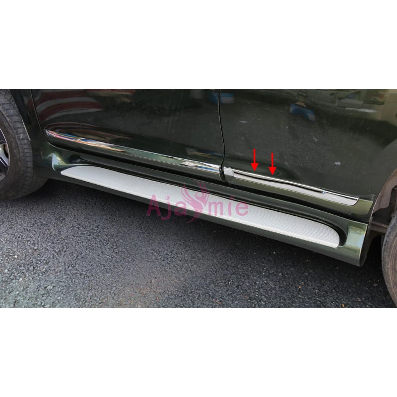 Аксессуары для Toyota Land Cruiser Prado LC150 FJ150 2010 2018 боковое украшение черная белая зеленая
