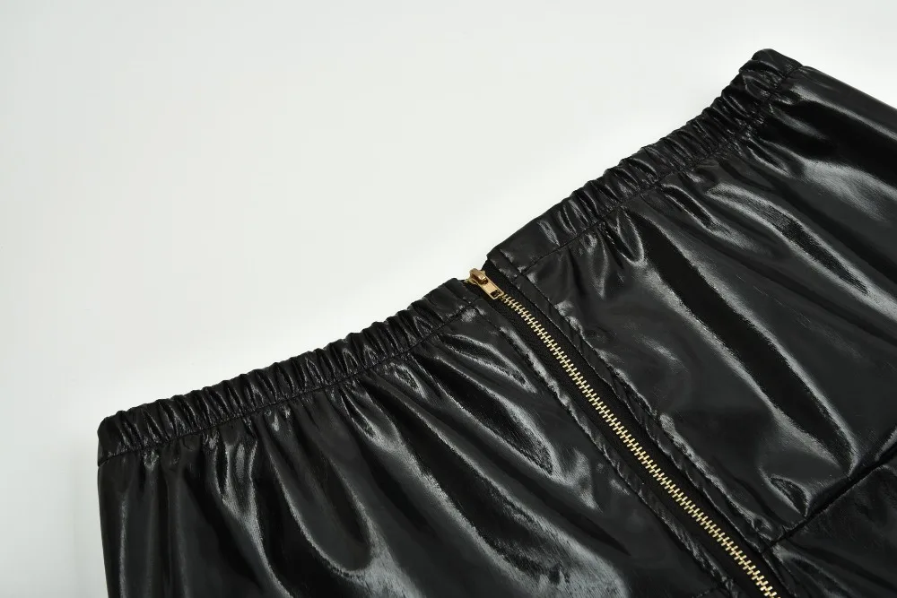 Хаучжоу брюки женские Дамские Pantalon Taille Haute Femme кожаные брюки сексуальные тонкие обтягивающие ПУ хип пуш-ап одноцветные узкие брюки высокие
