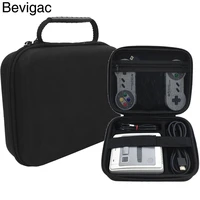 bevigac hard shell protective storage travel hand bag case for nintendo snes classic mini super famicom console controller cable