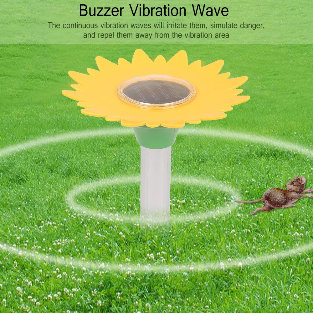 Солнечная энергия ультразвуковой моль репелленты для мышей змея муравей