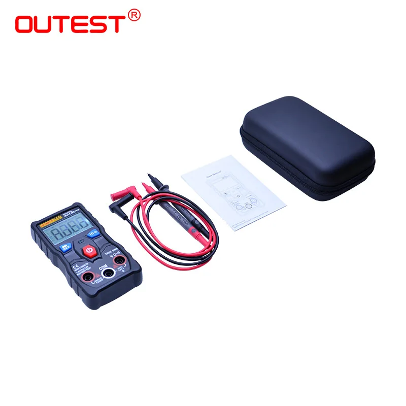 Цифровой мультиметр OU интеллектуальный RMS NCV 4000 отсчетов переменный/постоянный