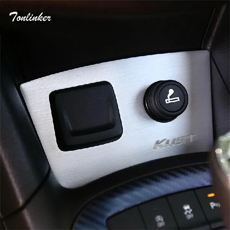 Tonlinker 1 шт. Сделай Сам Стайлинг автомобиля алюминиевый прикуриватель