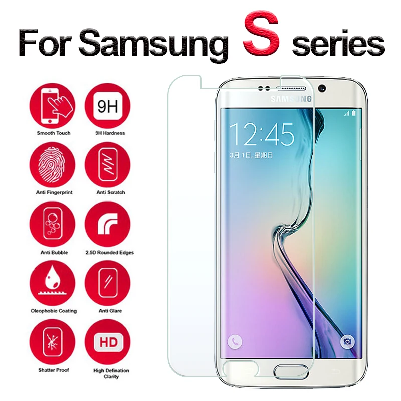 Стекло для samsung galaxy s4 s3 Защитное стекло экрана s 4 3 защитное закаленное на samsun 3s 4s