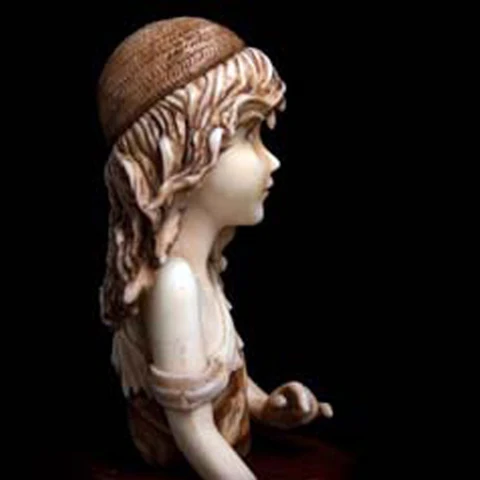 Фигура из смолы с забавными надписями 1/7 грудь GK без покрытия цвета|figure bust|resin