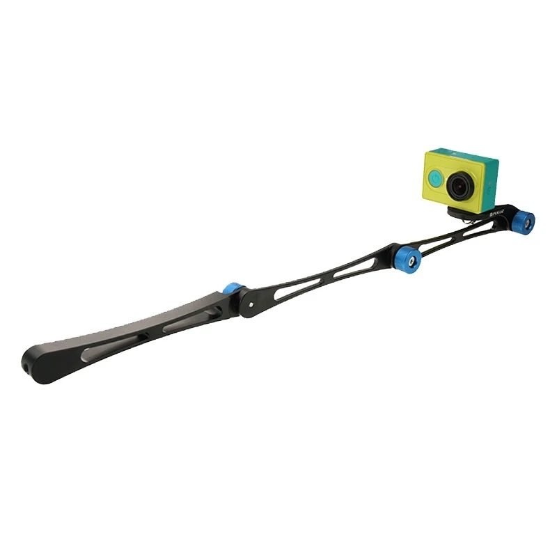 Палка для фото селфи GoPro Hero6 17 дюймов Регулируемый CNC алюминиевый удлинитель Magic Arm